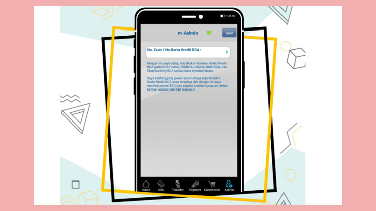 4 Setelah Itu Masukkan Nomor Kartu Kredit Pada Kolom No Cust No Kartu Kredit Bca