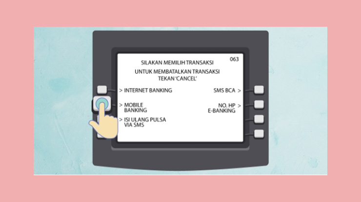 5 Lalu Pilih Mobile Banking