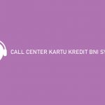 Call Center Kartu Kredit Bni Syariah