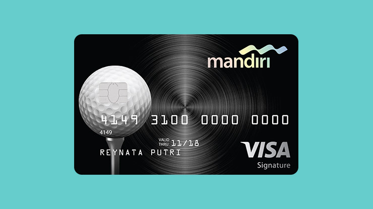 Jenis Kartu Kredit Mandiri Golf Signature