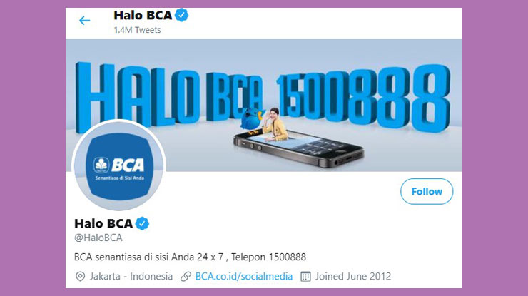 Twitter Call Center Bca