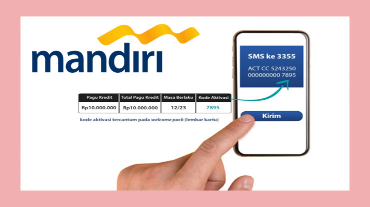 Aktivasi Kartu Kredit Mandiri Via Sms