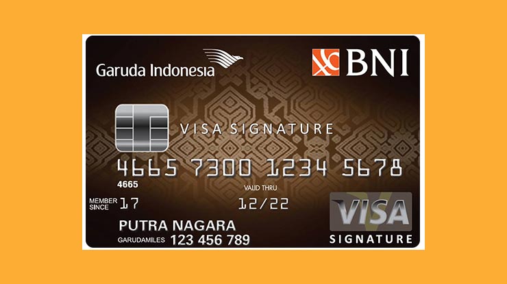 Garuda Card Bank Nasional Indonesia