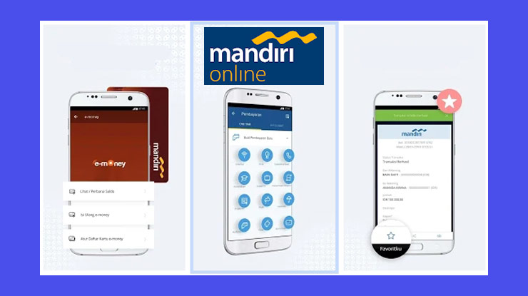 Melalui Mandiri Online