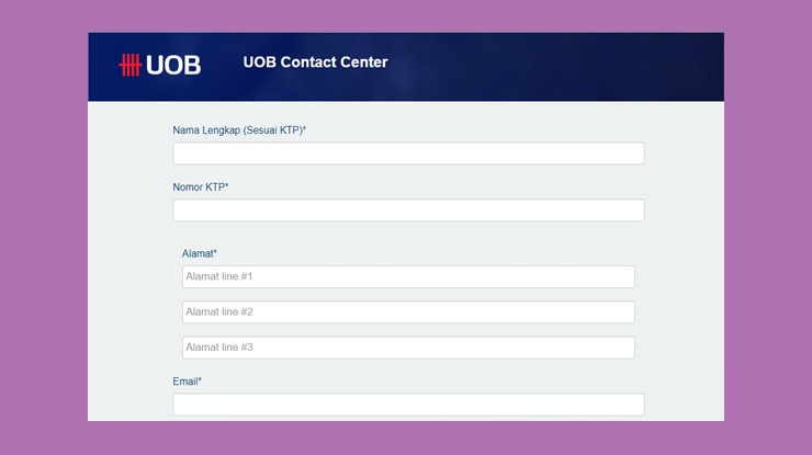 Uob Contact Center Uob Contact Center