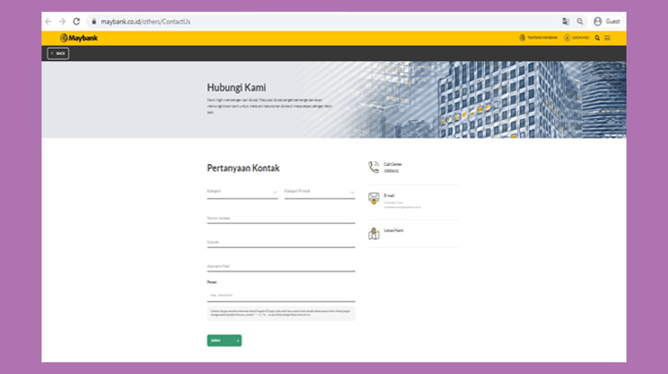 Website Maybank