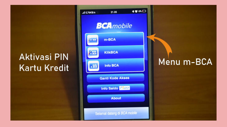 Cara Aktivasi Pin Melalui Aplikasi Mobile Bank Central Asia