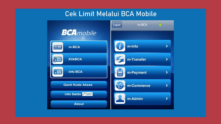 Cara Cek Limit Bca Mobile App