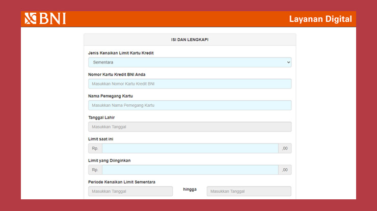 2 Kunjungilah Website Layanan Digital Resmi E Form Bni