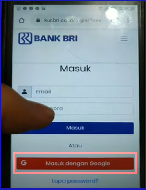 2 Lakukan Proses Login