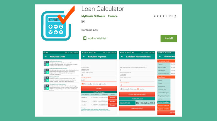 3 Aplikasi Kalkulator Kur Android