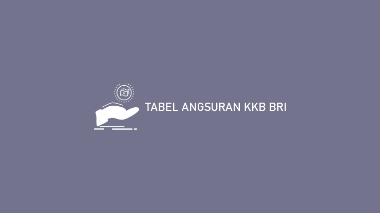 Tabel Angsuran Kkb Bri