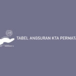 Tabel Angsuran Kta Permata