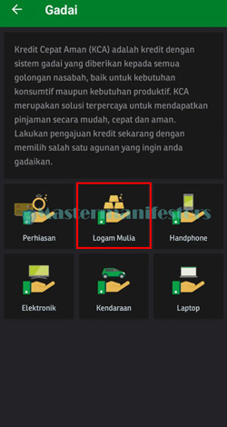 4 Pilih Logam Mulia