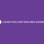 Lazada Paylater Tidak Bisa Digunakan