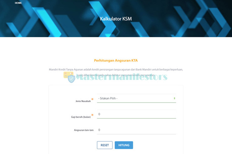 1 Kunjungi Situs Simulasi Kta Mandiri