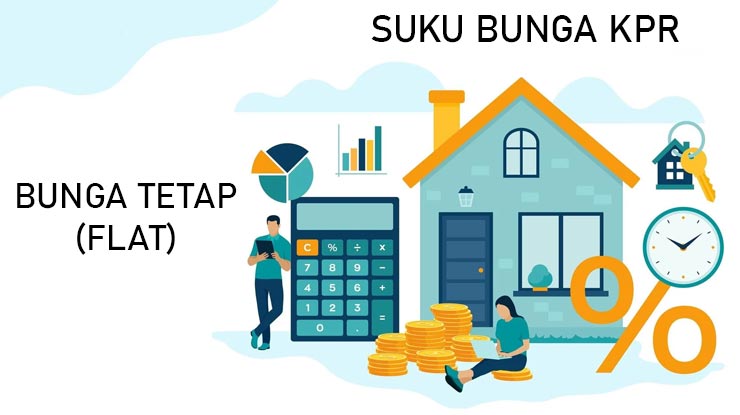 bunga flat fixed - 75 Suku Bunga KPR 2022 : Semua Bank & Simulasi Angsuran