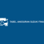 Tabel Angsuran Suzuki Finance