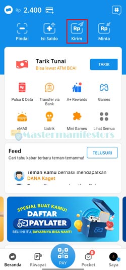 Jalankan Aplikasi DANA