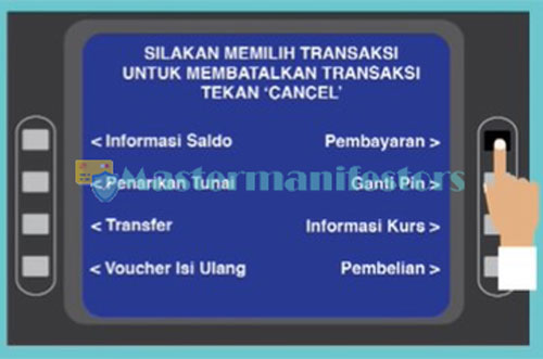 Masuk Menu Pembayaran