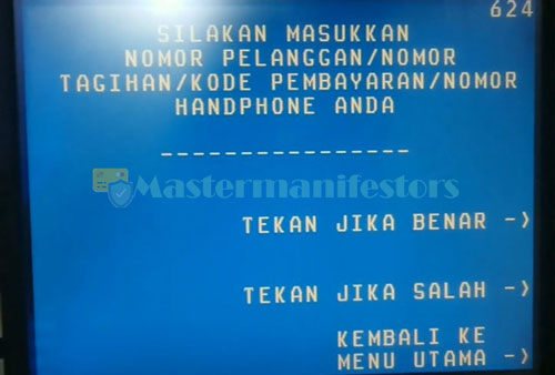 Masukkan Nomor Angsuran FIF