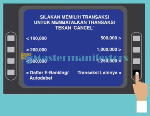 Pilih Transaksi Lainnya