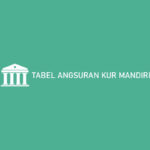 Tabel Angsuran KUR Mandiri