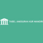 Tabel Angsuran KUR Mandiri