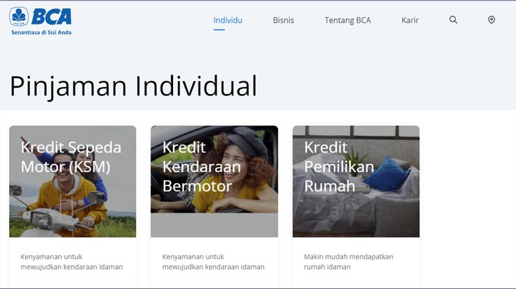 Pinjaman Individual BCA