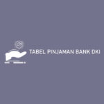 Tabel Pinjaman Bank DKI