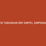 Cek Tabungan BRI Simpel Simpanan Pelajar