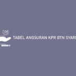 Tabel Angsuran Kpr Btn Syariah