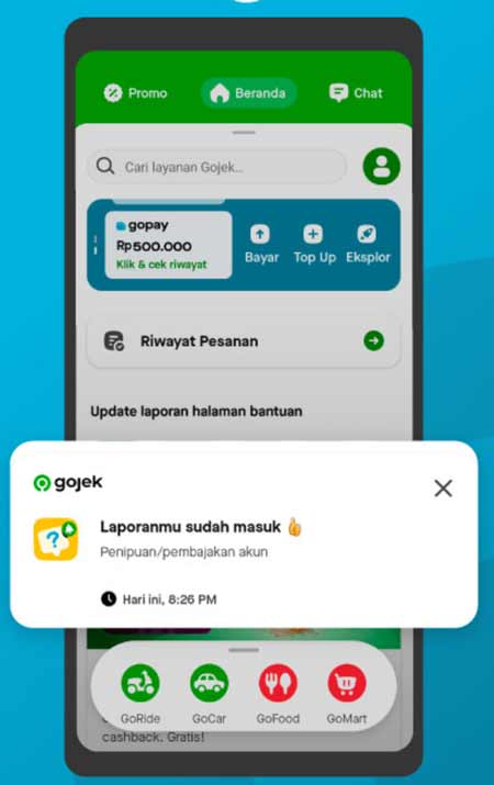 Pengajuan Refund Selesai