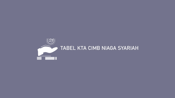 Tabel KTA CIMB Niaga Syariah