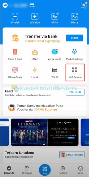 2. Pilihlah Menu Lihat Semua