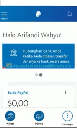 9. Hubungkan Kartu Debit ke Akun PayPal Tanpa Kartu Kredit