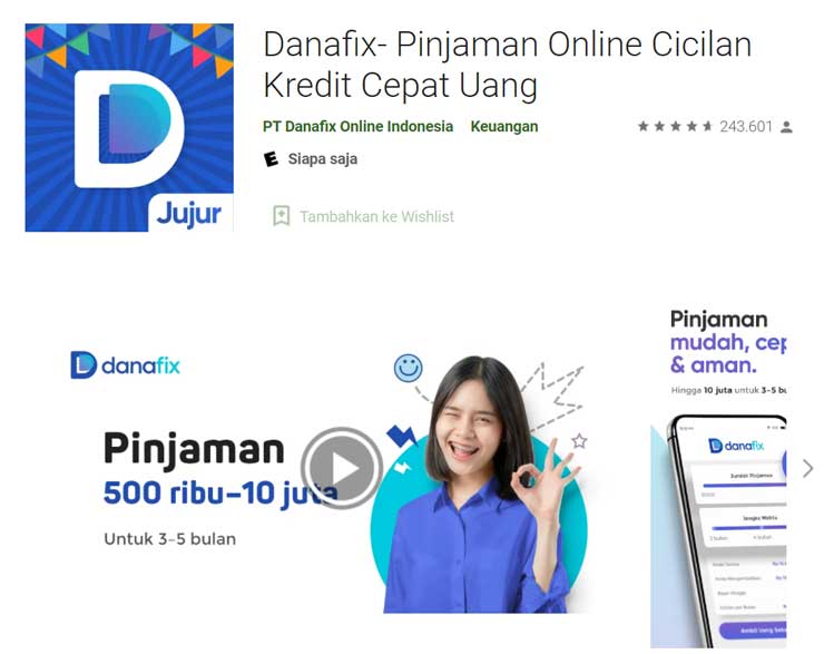 Apa Itu Pinjaman Online Danafix