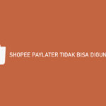 Shopee Paylater Tidak Bisa Digunakan