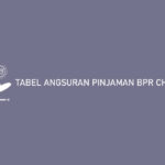 Tabel Angsuran Pinjaman BPR Chakra