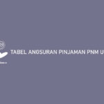 Tabel Angsuran Pinjaman PNM Ulamm