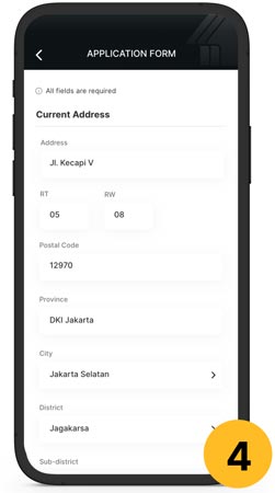 4. Masukkan Data Pribadi