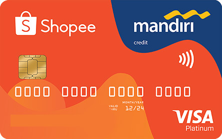 1. Mandiri Kartu Kredit Shopee Terbaru