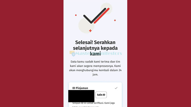 16. Prosedur Pengajuan Sudah Berhasil