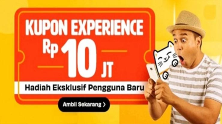 1. Cara Dapat Uang Lewat Kupon Experience Neo Bank Now