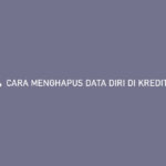 CARA MENGHAPUS DATA DIRI DI KREDIT PINTAR