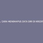 CARA MENGHAPUS DATA DIRI DI KREDIT PINTAR