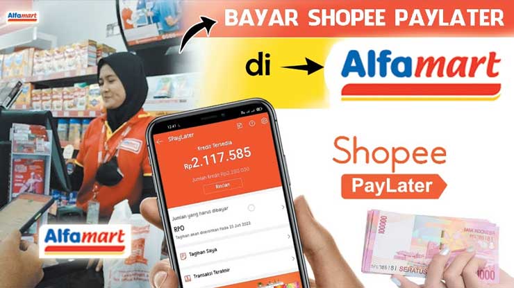 Cara Bayar SPayLater di Alfamart