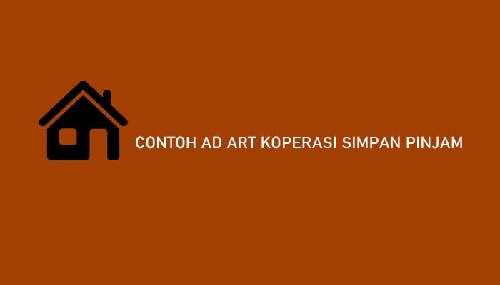 contoh ad art koperasi simpan pinjam