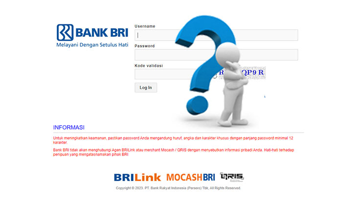 Cara Mengatasi Merchant BRILink Web Lupa Password