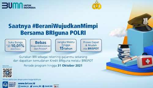 Jenis Pinjaman BRI Untuk Polri